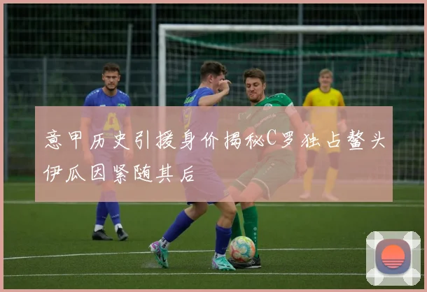 意甲历史引援身价揭秘C罗独占鳌头伊瓜因紧随其后